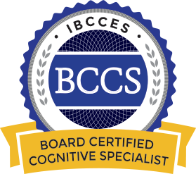 BCCS-Board certified cognitive specialist training and certification badge by IBCCES