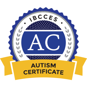 Autism Certificate from IBCCES