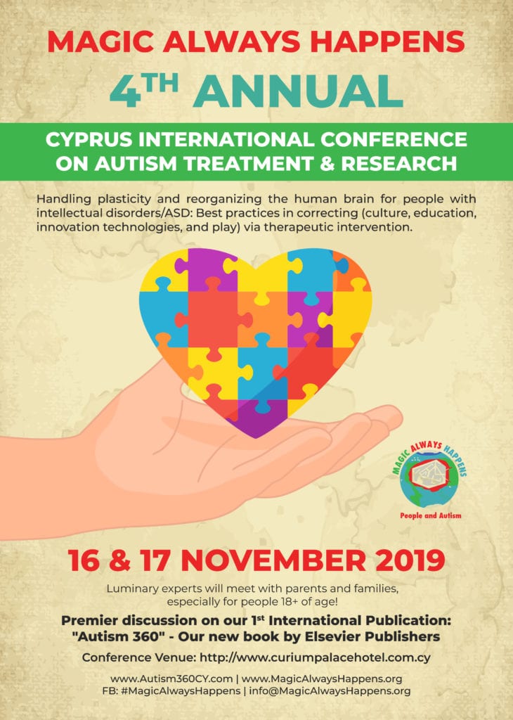 Magic Always Happens 4th Annual Cyprus International Conference on Autism Tx and Research 2019
