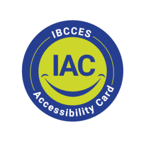 IBCCES Accessibility Card logo