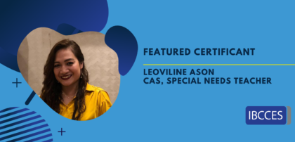 Featured Certificant: Leoviline Ason