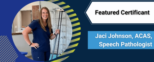Featured Certificant: Jaci Johnson