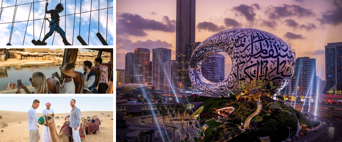 Dubai attractions collage2