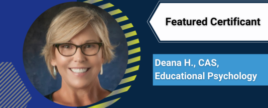 Featured Certificant: Deana H.