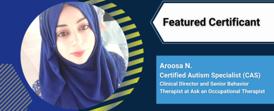Featured Certificant: Aroosa N.