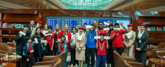 Emirates Host Autism Familiarization Flight for 30 Families