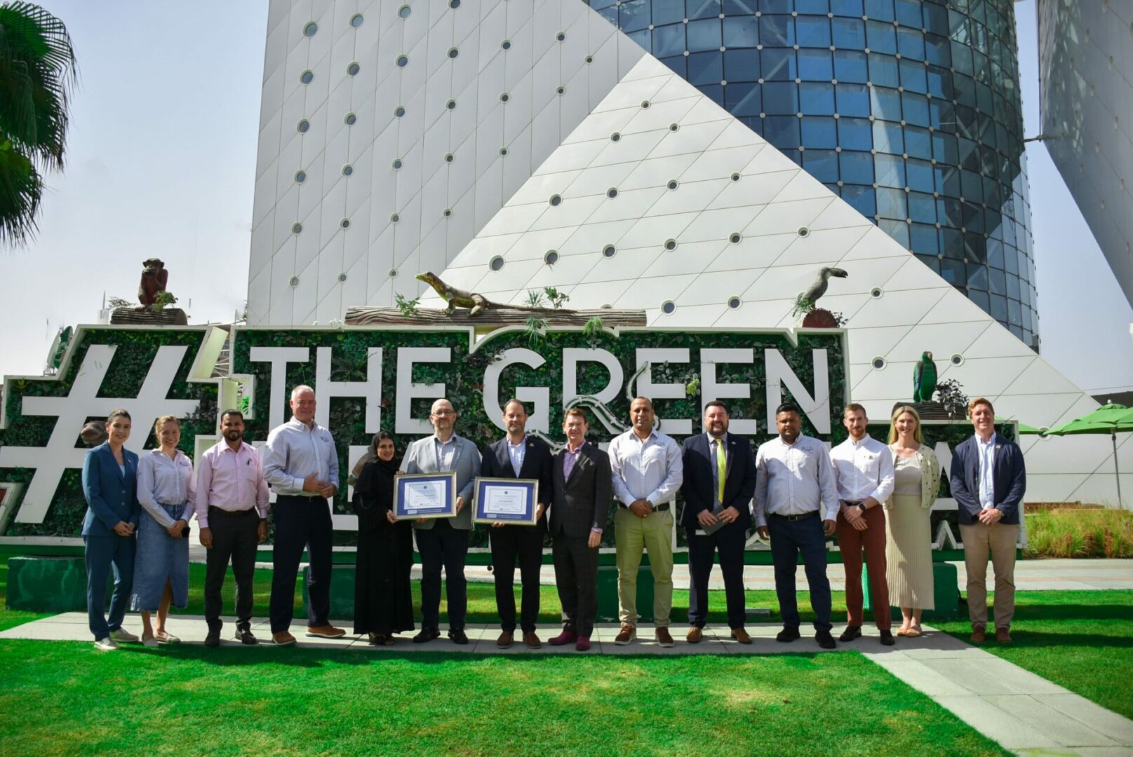 Awarding of CAC Certificate to The Green Planet