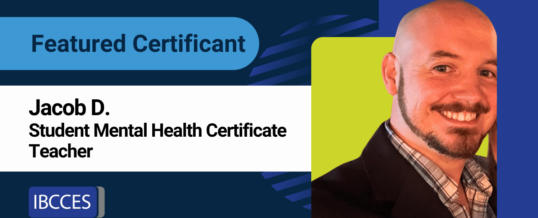 Featured Certificant: Jacob D.