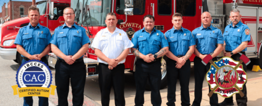 Coweta Fire Department Receives Autism Training, Enhances Accessibility in the Community
