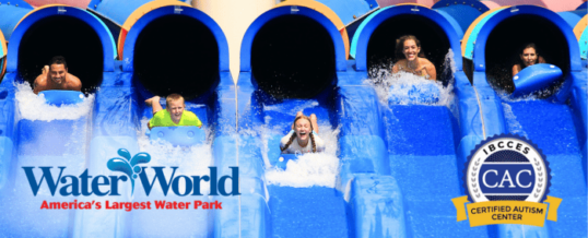 Water World Continues Commitment to Serving All Guests and Enhancing Accessibility with Certified Autism Center™ Recertification