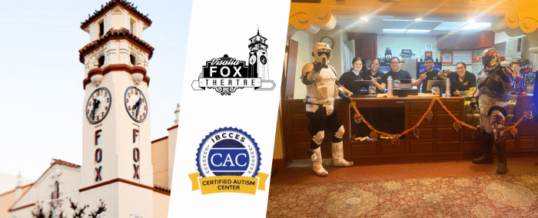 Visalia Fox Theatre Renews its Certified Autism Center™  Designation, Reaffirming Its Commitment to Accessibility