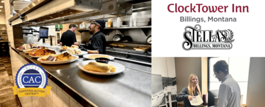 Best Western Plus Clocktower Inn and Stella’s Kitchen and Bakery Renewals Certified Autism Center™ Designation from IBCCES