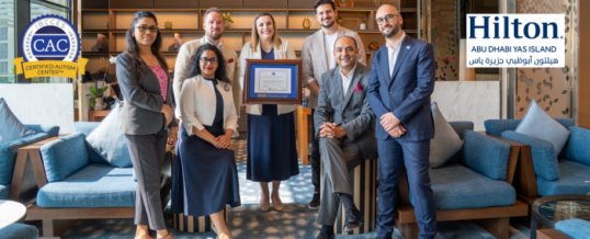 Hilton Abu Dhabi Yas Island Earns Certified Autism Center™ Designation