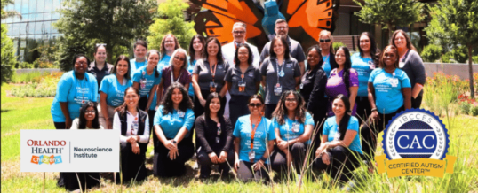 Orlando Health Children’s Neuroscience Institute Earns Certified Autism Center™ Designation